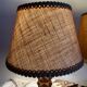 Lampe en bois façon Charles Dudouyt