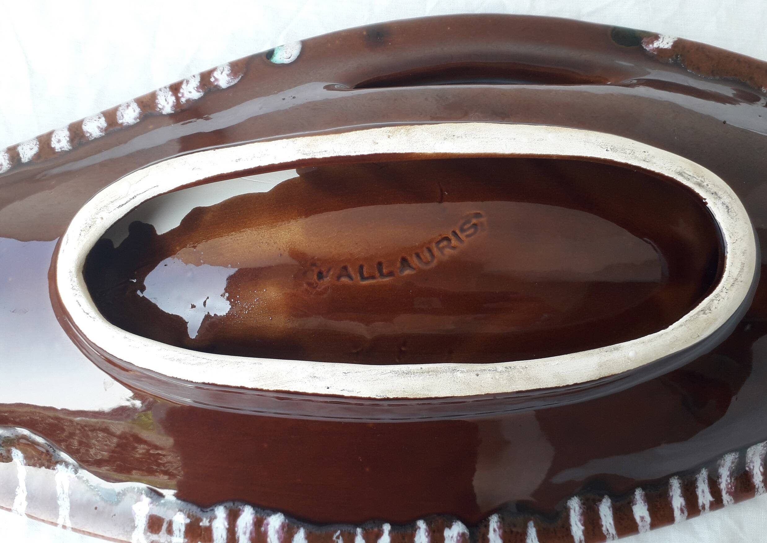 Vallauris ceramic bowl