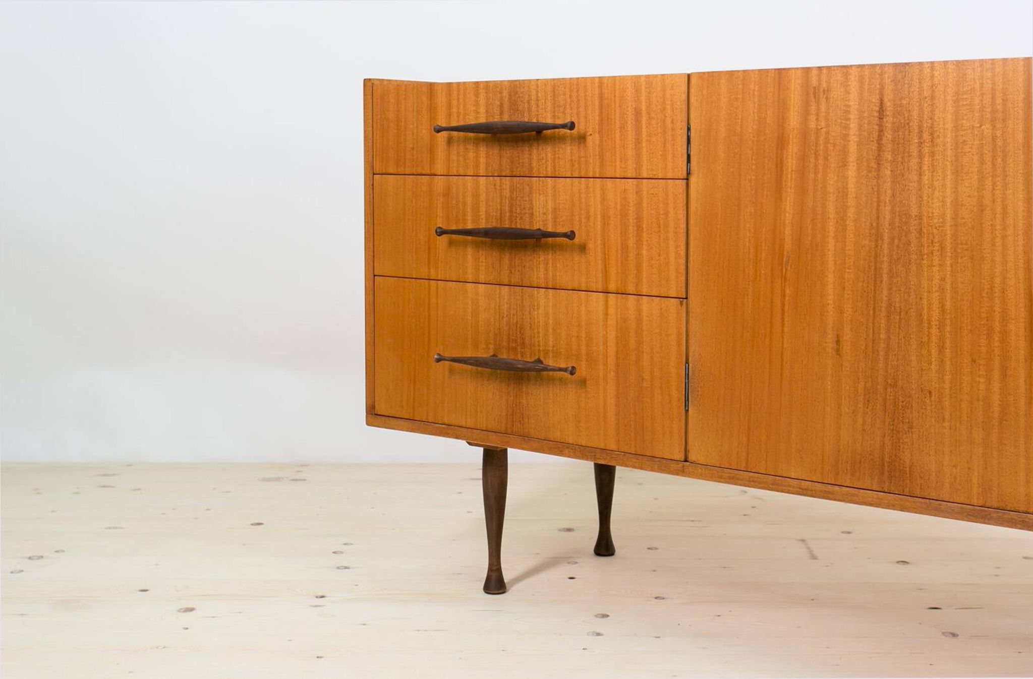 Marian Grabiński sideboard for Jarocin furniture factory, mid-century modern elegance, 1950s