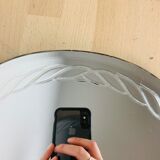 Engraved and beveled mirror Venetian