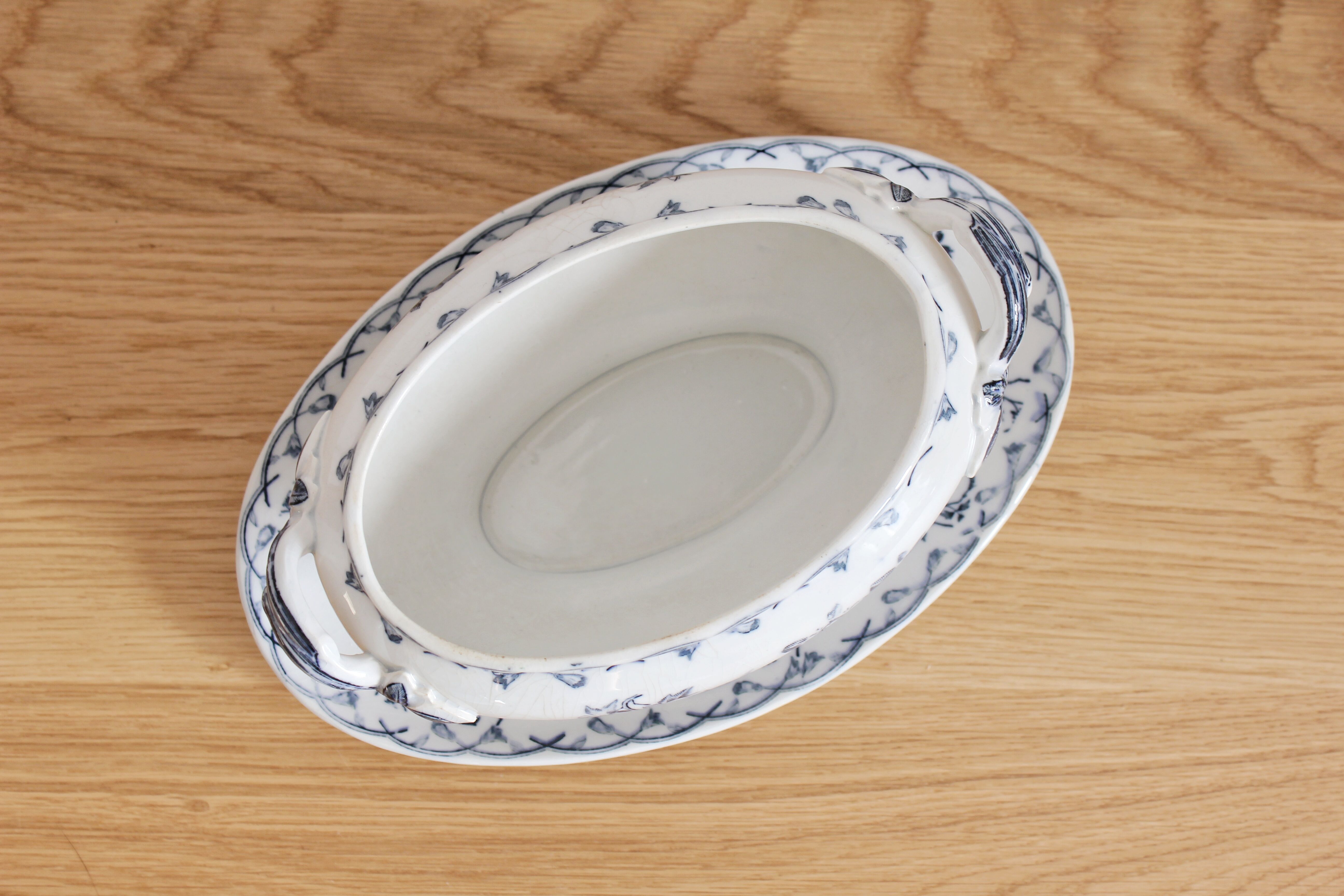 Saucière en terre de fer Bertha Sarreguemines