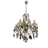 Crystal Beaded Italian Chandelier 1950/60’s