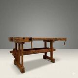 Vintage Workbench Industrial Wood Joiner’s Bench