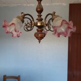 Gooseneck chandelier