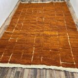 Traditional handmade wool Berber rug size 150x250 cm
