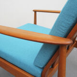 Armchair in light blue from the 1960s