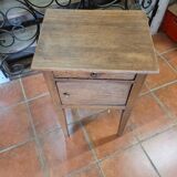 Table de chevet en chêne
