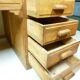 Bureau double face en chêne