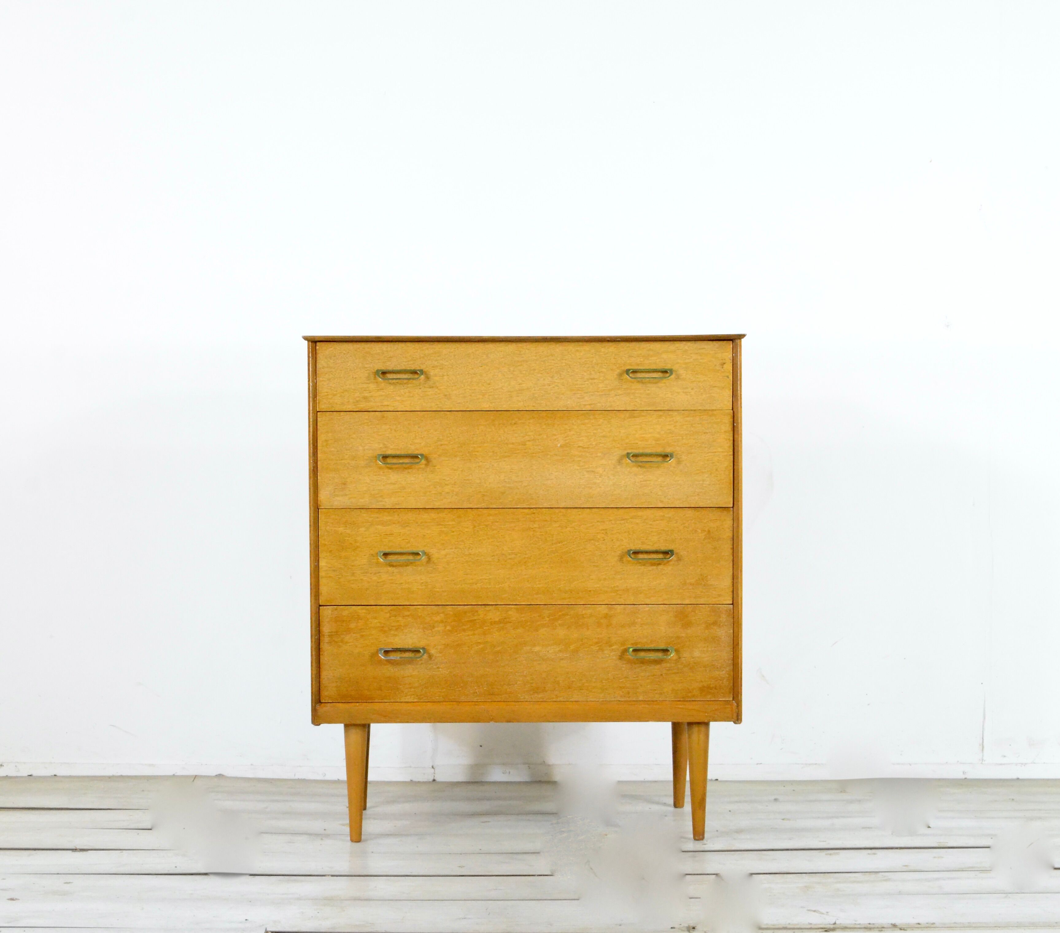 Midcentury tallboy / chest of drawers in teak