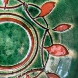 Green enamelled bowls from Ubeda