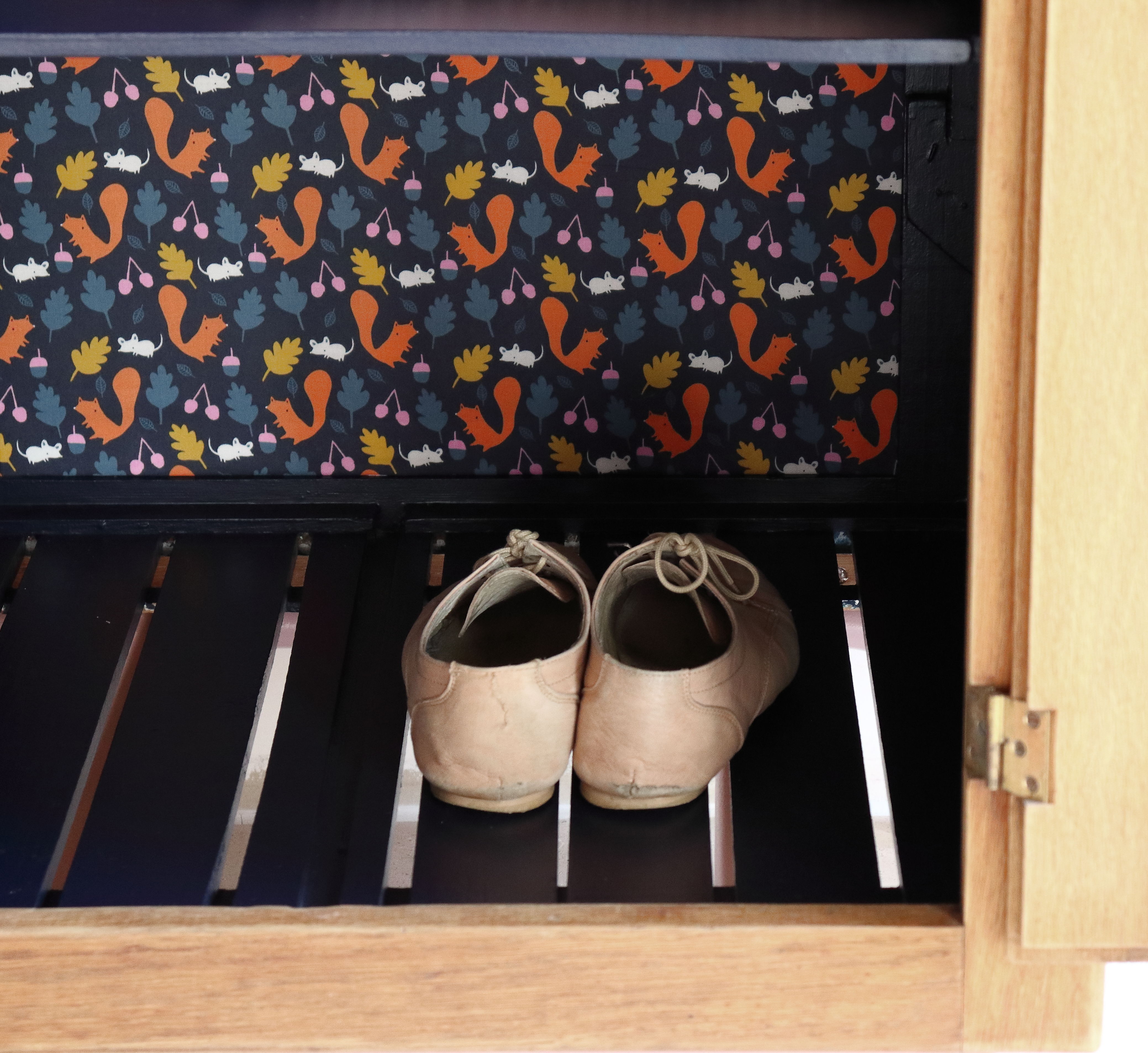 Vintage oak boarding wardrobe revisited