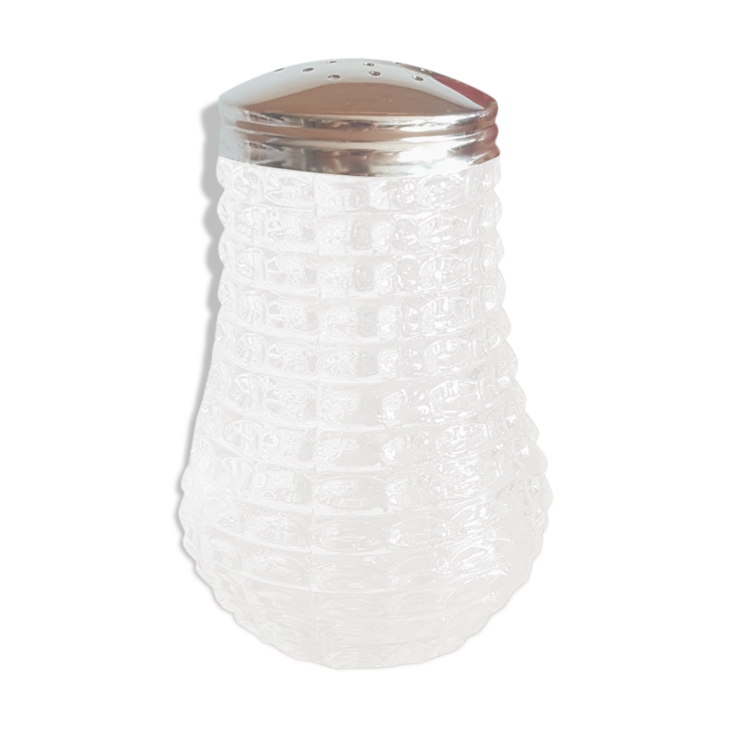 Sucrier saupoudreur en verre