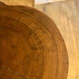 Exotic wood side table