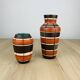 Pair of vintage West Germany vases, ceramic