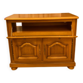 Solid oak TV cabinet