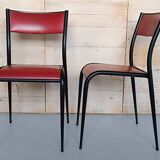 Set of 2 restored Mullca 510 chairs