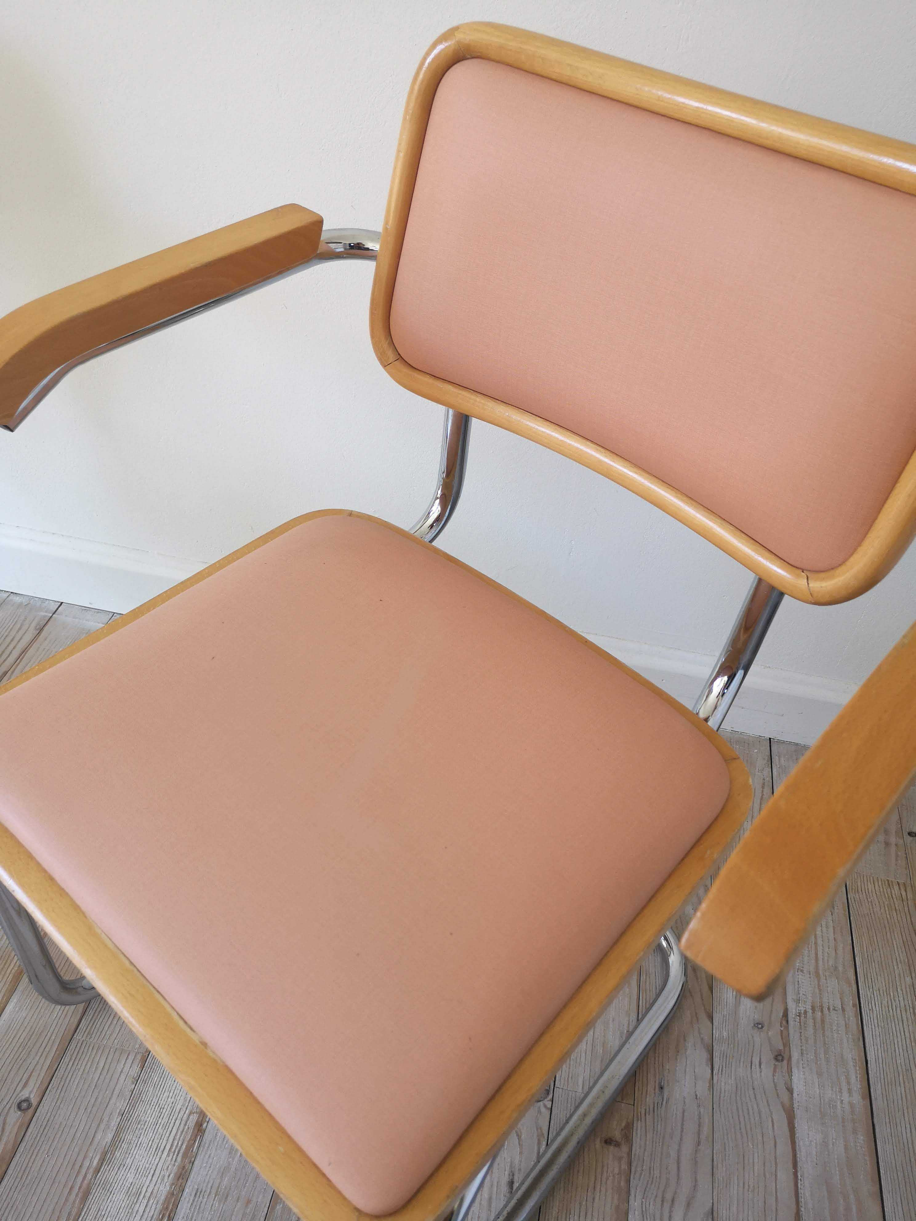 Pair of armchairs by Marcel Breuer 1980