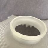 Pleated lampshade frosted glass ceiling