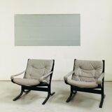 Pair of armchairs "Siesta" gray of Ingmar Relling to Westnofa