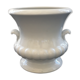 Medici style white pot cover