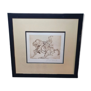 Gravure Claude Weisbuch