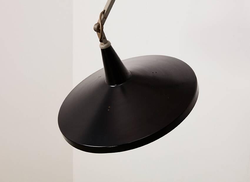 Wim Rietveld Panama Wall Lamp Model 4050 for Gispen 1955