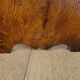 Antique slotted mountain chalet bench