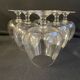 6 old tasting balloon glasses (cognac/armagnac) - light blown crystal