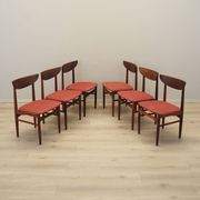Set of six rosewood chairs, Danish design, 1970s,  Skovby Møbelfabrik