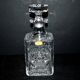 Waldviertler Edel Bleikristall cut crystal whisky decanter