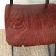 Series of 4 chairs "spinstoel" by Marko model S201 of the 60s