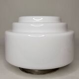 Art Deco ceiling light in opaline glass