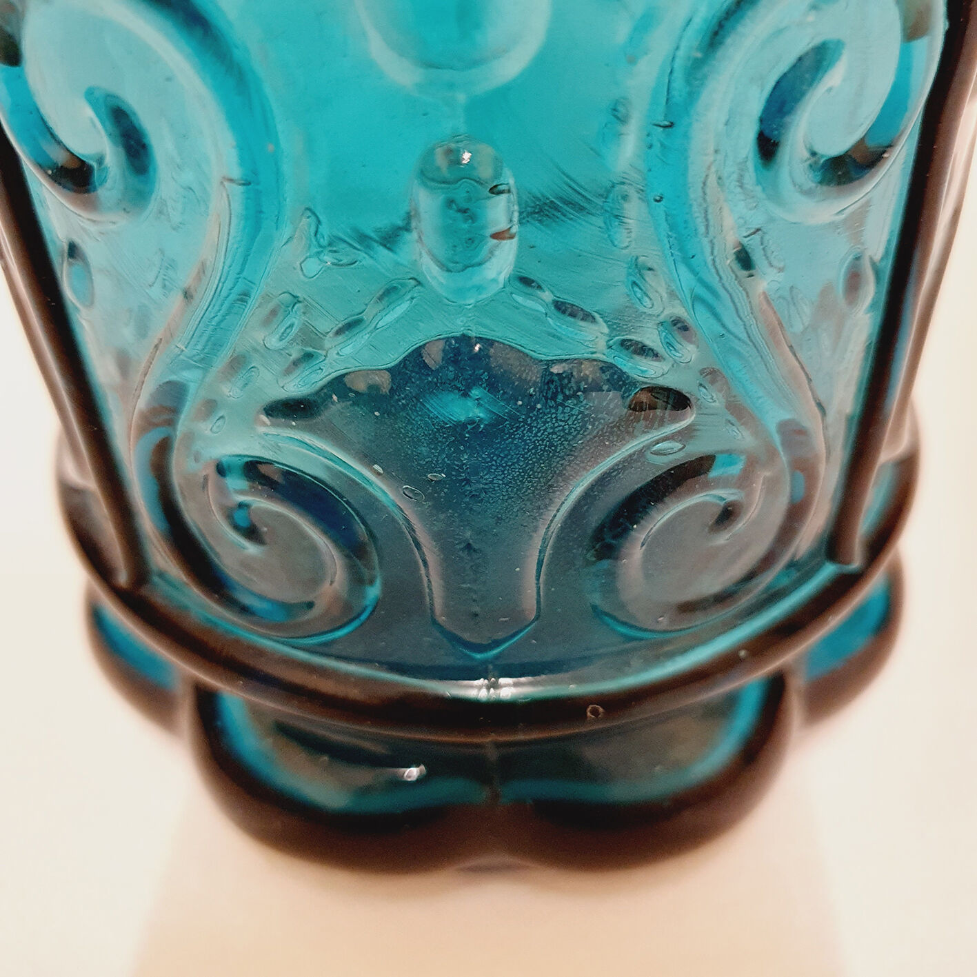 Blue Italian bottle
