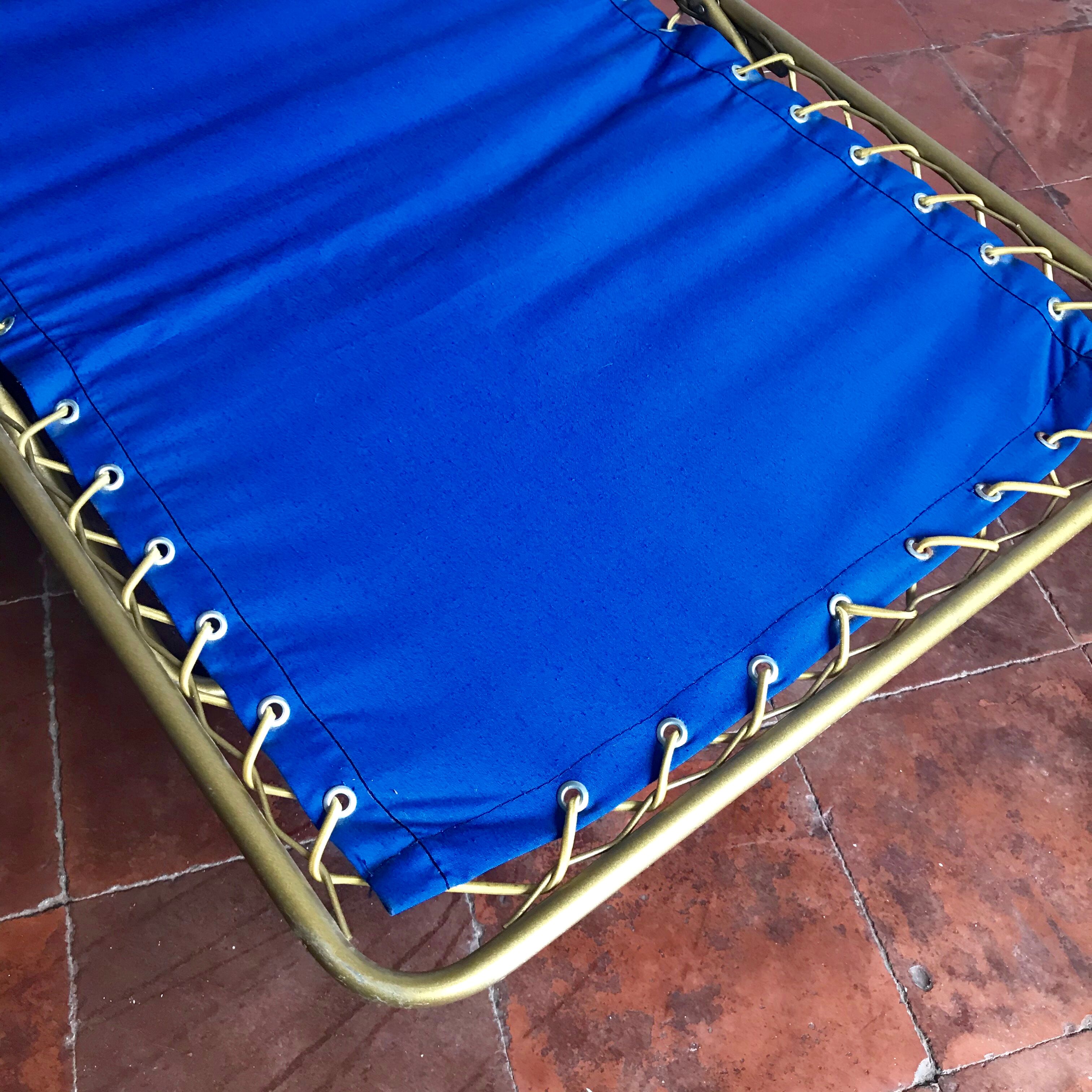 Transat blue sunbathing Lafuma