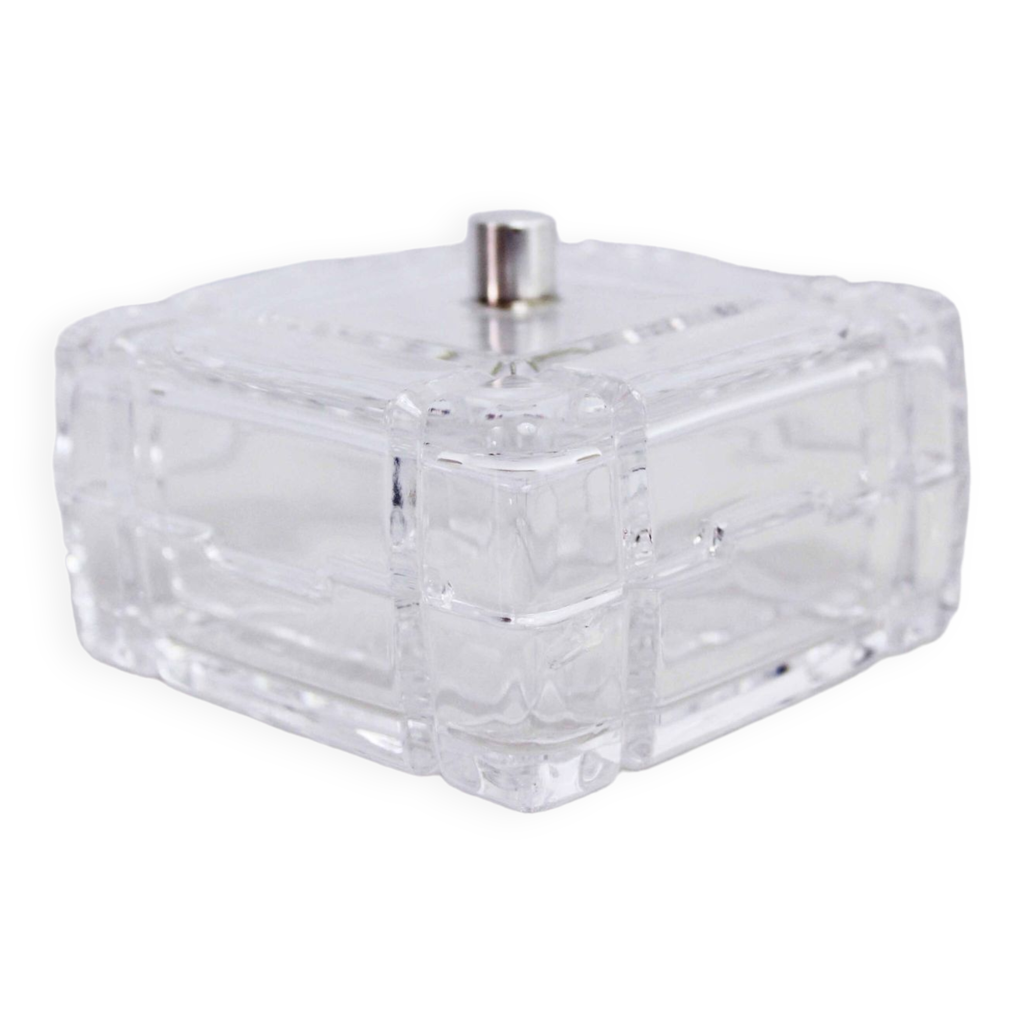 Italian crystal jewelry box