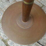 Scandinavian lamppost in teak and brass 1960s.