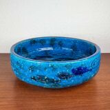 Bowl in the shape of a fish, modern fish from the mid-century by Aldo Londi for Bitossi, Italy, 1960s.