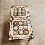 Vintage ceramic coffee table