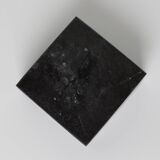 Madeji – Black Square Natural Marble Coasters - set of 4