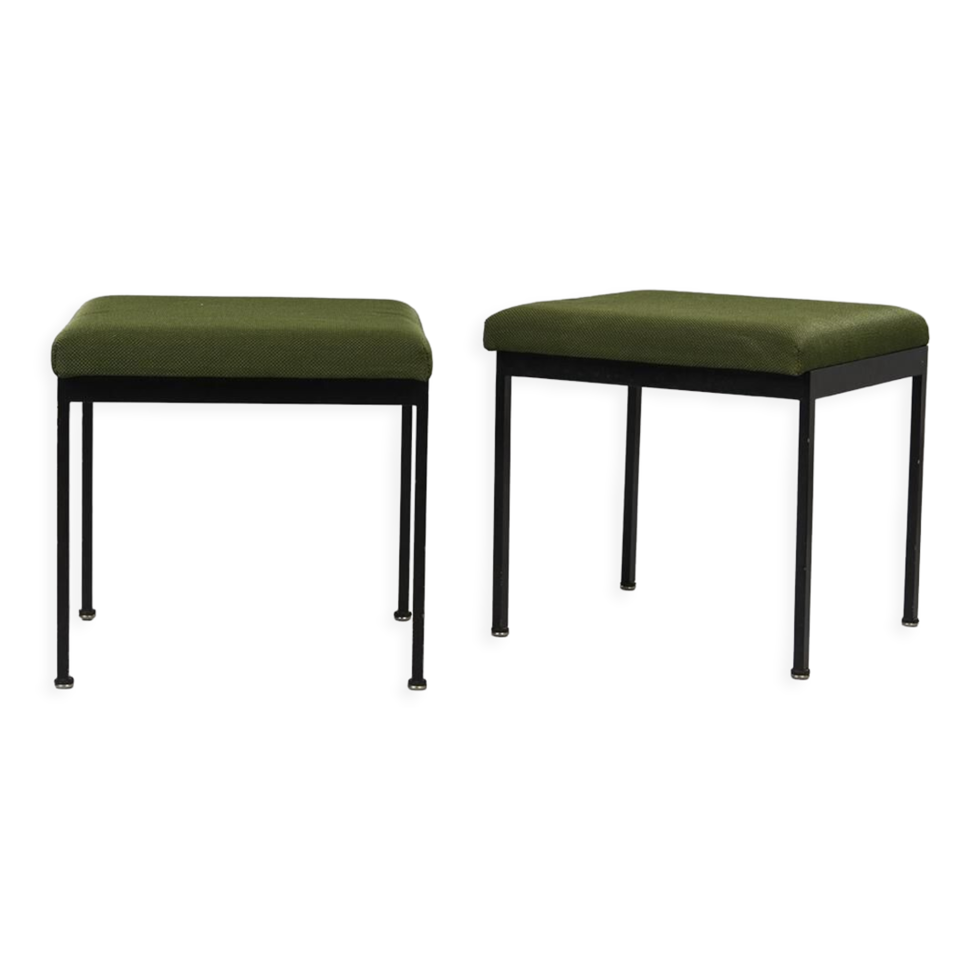 Paire d'ottomans par Dieter Waeckerlin, circa 1960