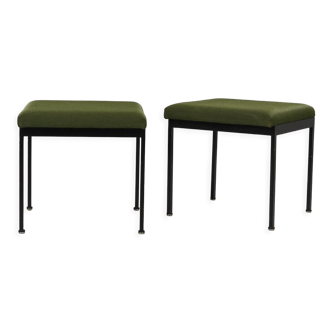 Pair of Ottomans by Dieter Waeckerlin, circa 1960