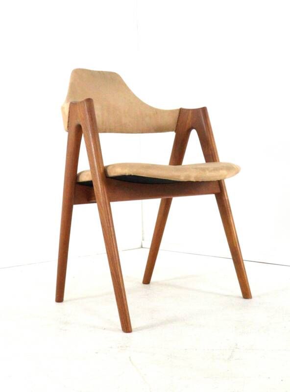 Set of 4 Kai Kristiansen for SVA Møbler model 42 / Compass Chairs