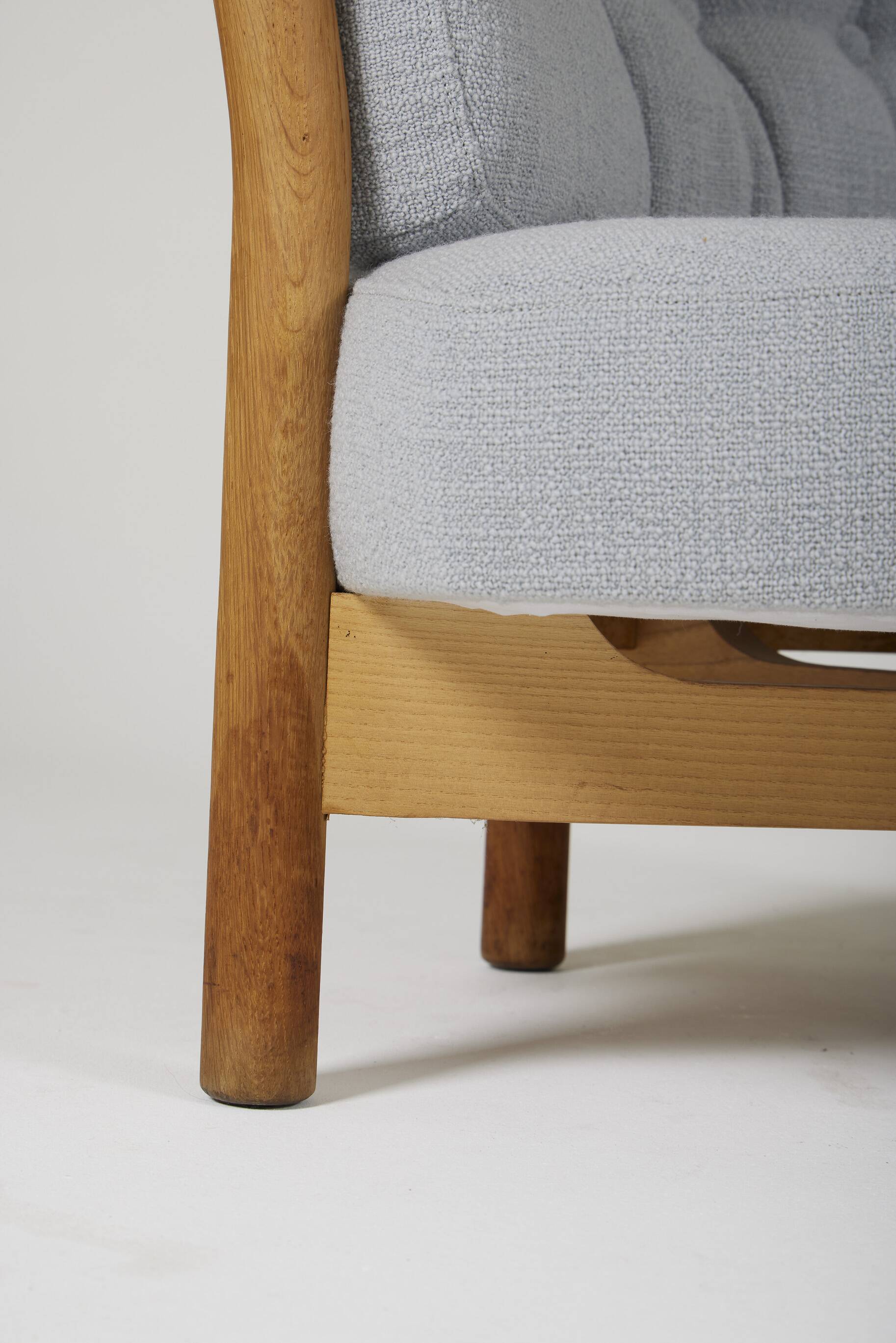 Guillerme & Chambron armchair, 1960s