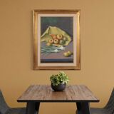 Italian painting Still life signed by Valentino Ghiglia