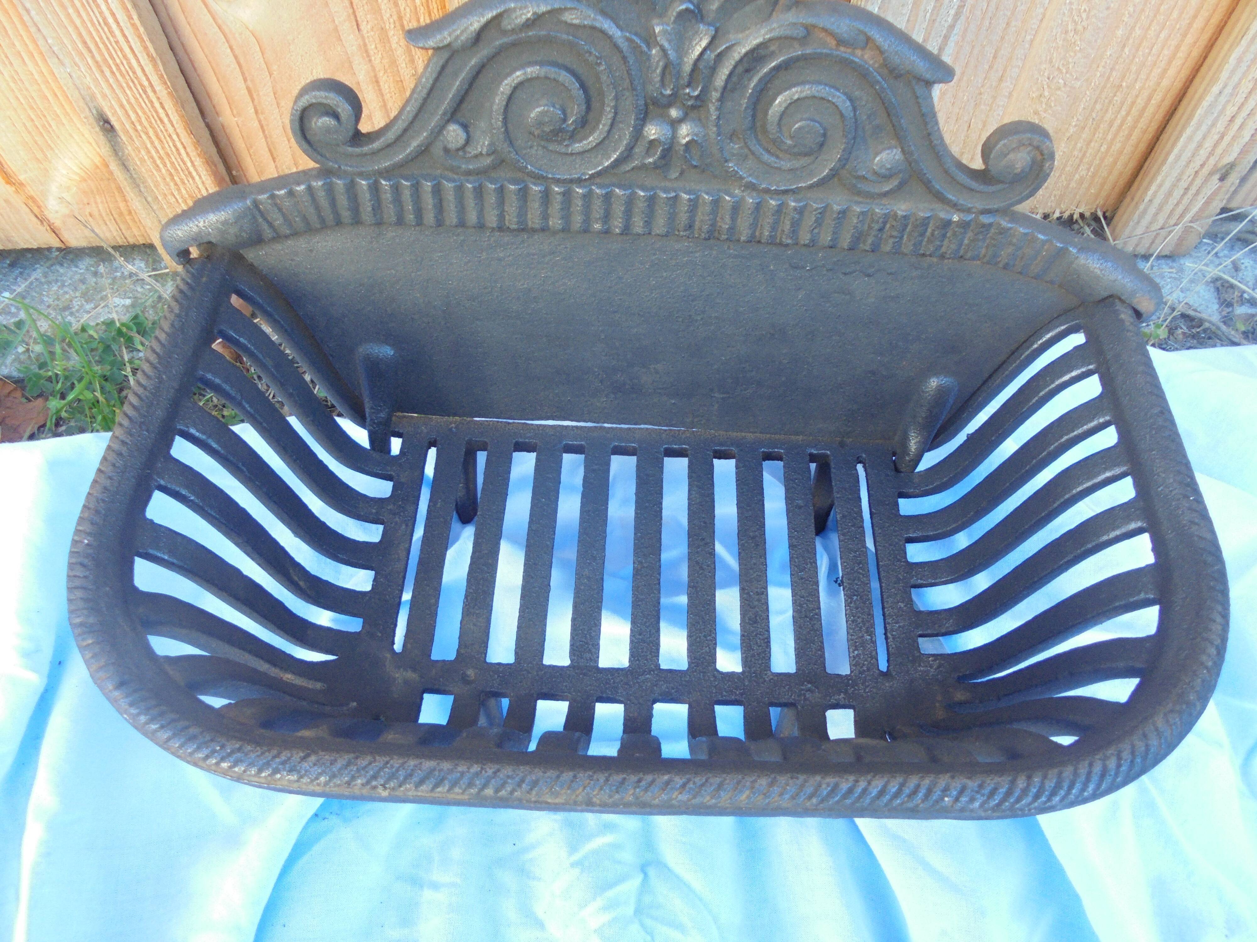 Old chimney ember holder log holder