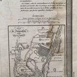 Large atlas map 1834 palestine & arabia petree by andriveau-goujon, history of the hebrews, plan