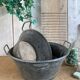 Bassine en zinc