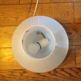 Vintage opaline mushroom lamp
