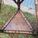 2 antique Scandinavian corner chairs/armchairs