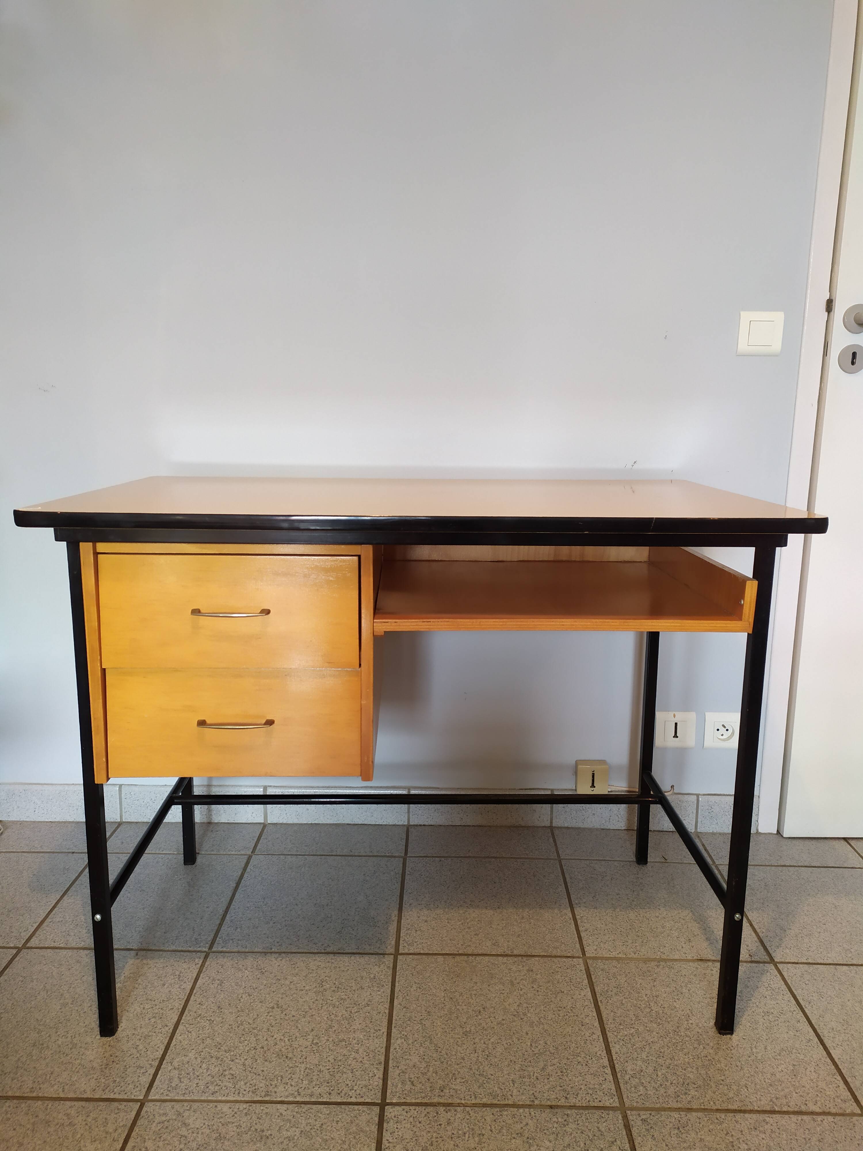 Vintage desk formica tray